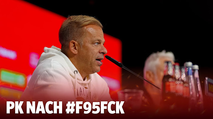 Anfang: "Sehr intensive Partie" | PK nach #F95FCK