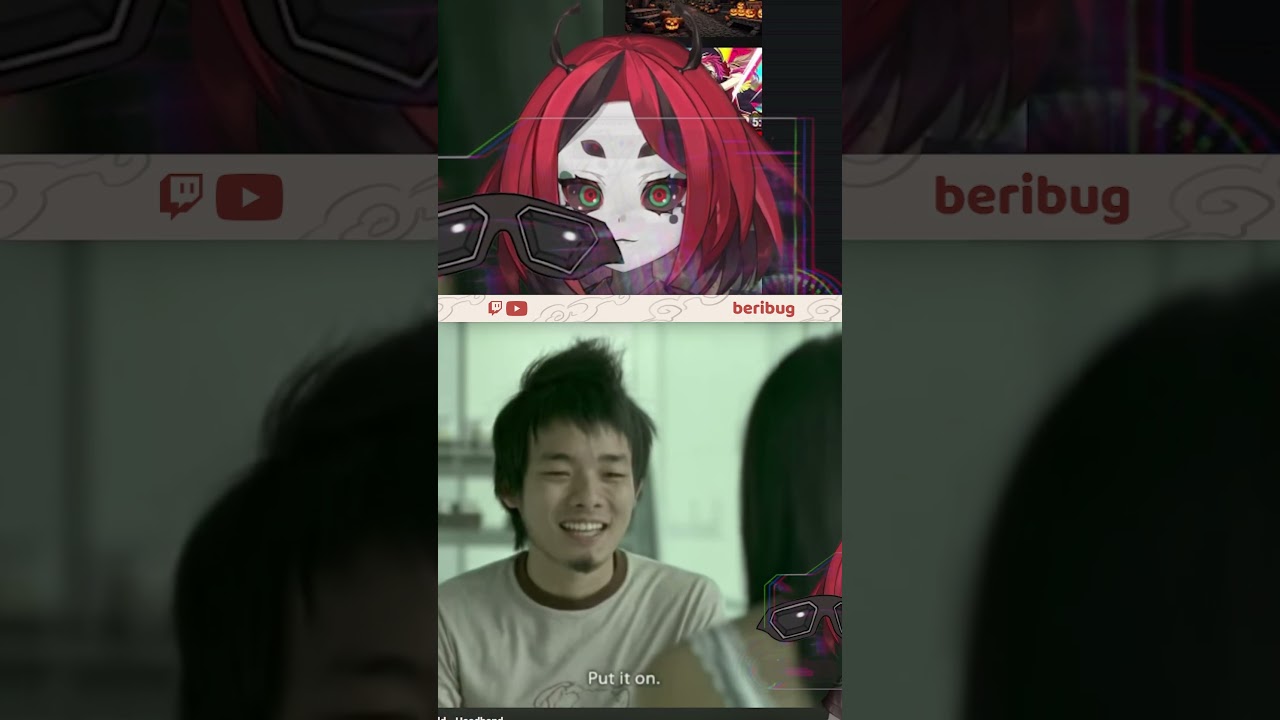When she pushes up her bangs