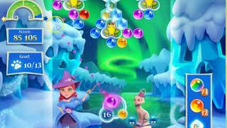 Bubble Witch 2 Saga Level 1903 with no booster & 2 bubbles left