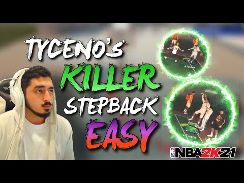 How to do TYCENO'S Killer Stepback Move! | NBA2K21