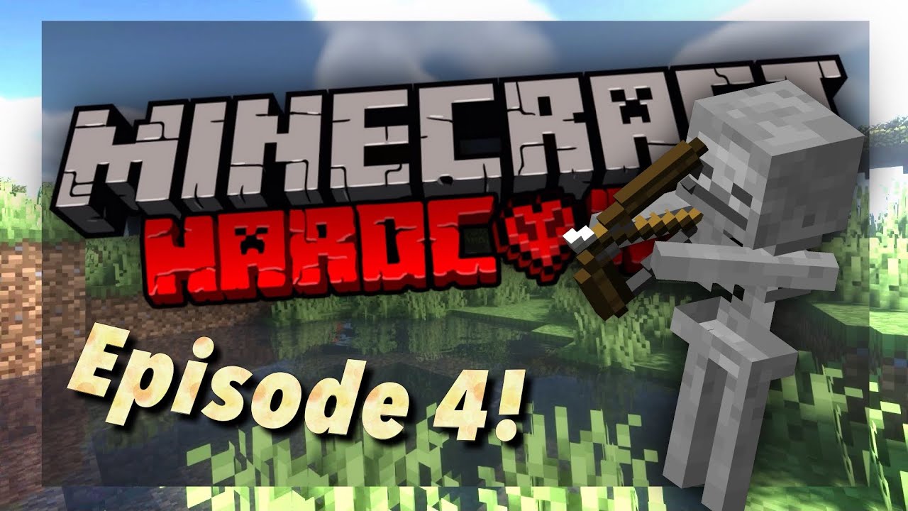 You Won’t Believe What This Skeleton Dropped In Hardcore Minecraft! Let's Play Episode 4
