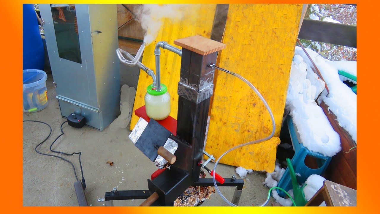 Kaltrauchgenerator  mit Kondenswasserabscheider