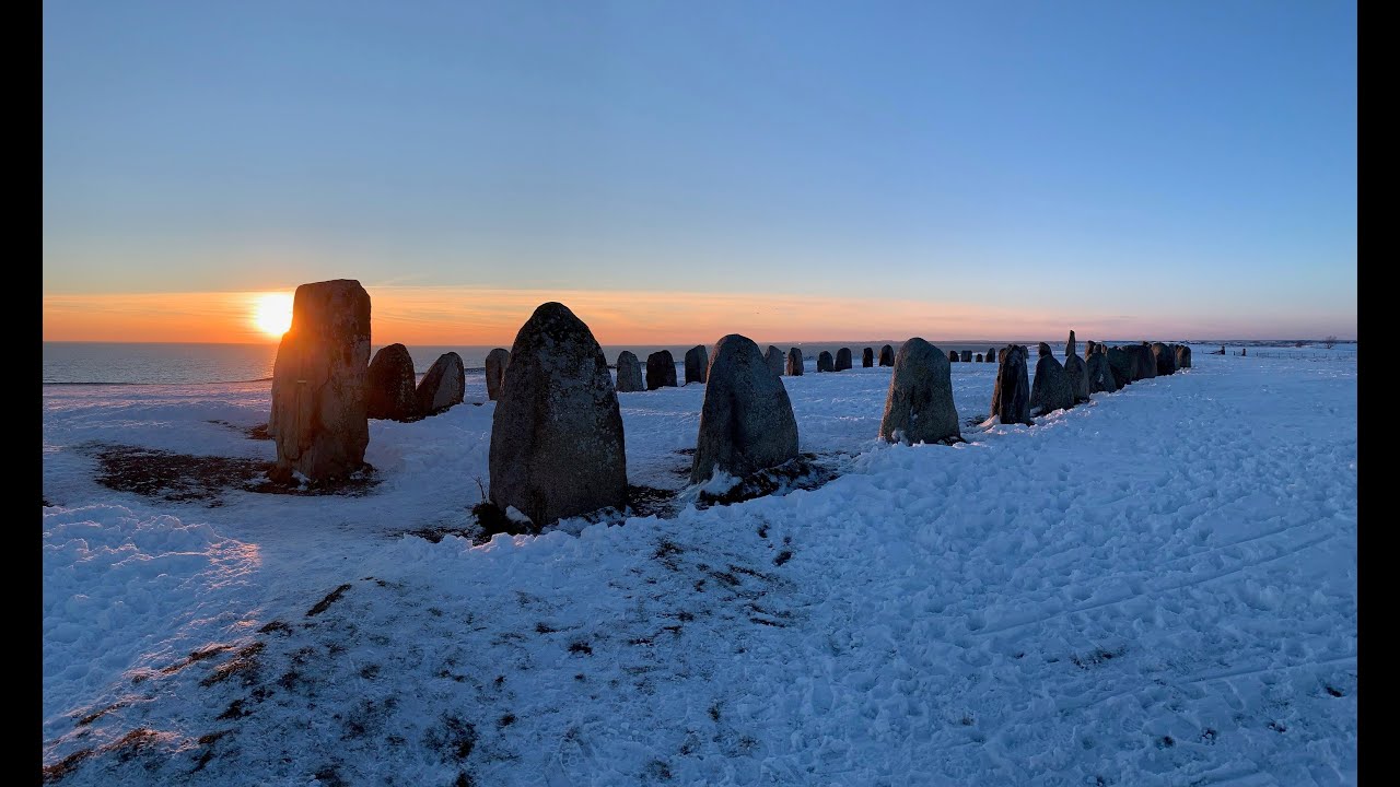 Vinter på Österlen, Skåne Sweden - YouTube