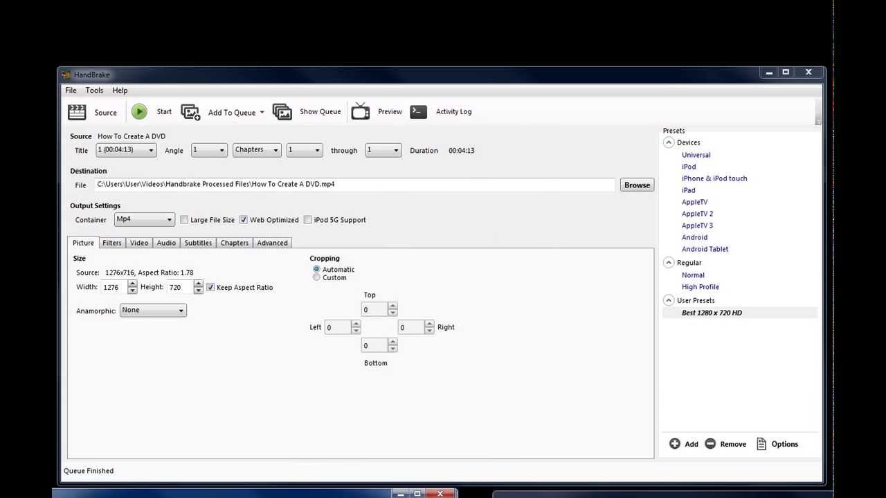 merge videos with handbrake merge videos with handbrake