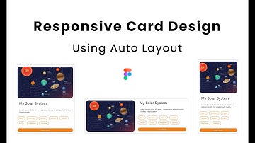 Design Responsive Cards with Auto Layout in Figma | Step-by-Step Tutorial