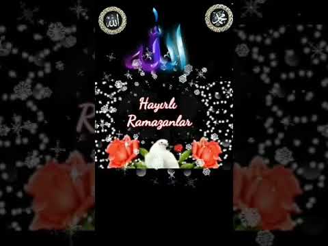 ramazan mesajı ⚘️hayırlı ramazanlar⚘️engüzel kısa video ramazan mesajı WhatsApp  için ilahi✅️