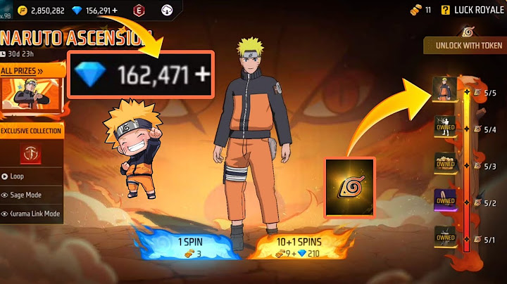 Finally Naruto in Free Fire Max 😳Gameplay & Review