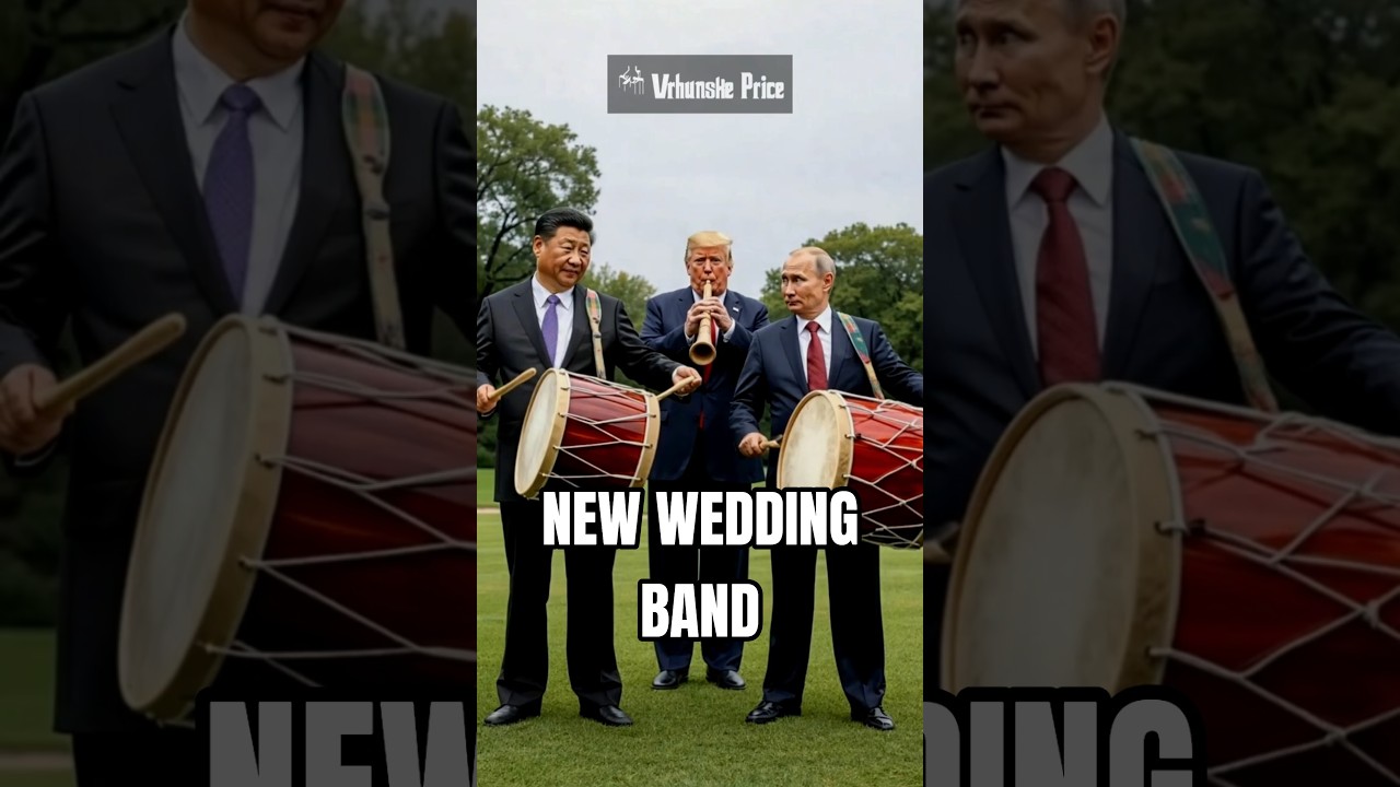 Xi & Putin on Drums, Trump on Zurna 🎶 Zelensky the Bride😂