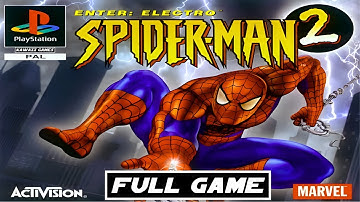 Spider-Man 2: Enter: Electro [PS1] Gameplay Walkthrough FULL GAME [4K60ᶠᵖˢ UHD🔴]