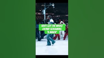 Thumbnail of Kendrick Lamar got the whole SUPERBOWL crowd screaming ‘a minor’ when performing NOT LIKE US
