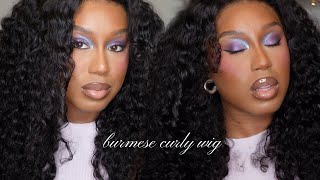 Trying The Viral Iseehair Burmese Curly Wig! Is It Worth The Hype?