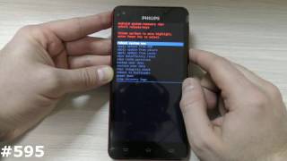 видео Сброс графического ключа Philips S308 Factory Hard reset