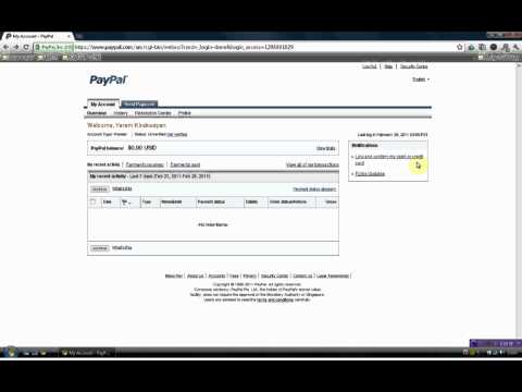 Video: Ինչպես ստեղծել PayPal հաշիվ. 10 քայլ (նկարներով)
