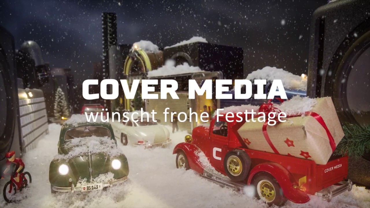 How to make a Christmas Card DIY | Cover Media wünscht frohe Festtage