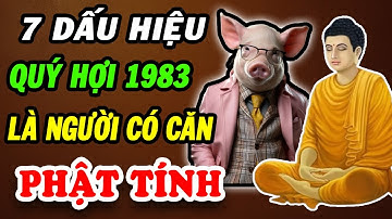 7 Dấu Hiệu Tuổi Quý Hợi 1983 Là Người Có Căn Tu Phật Biết Sớm Hưởng Nhiều Phúc Báo