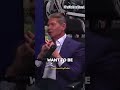 Vince McMahon on how he’d spend the last second of his life