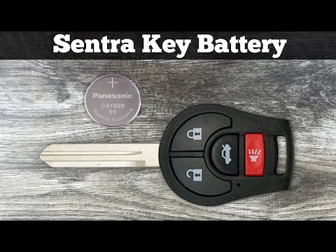 2013 – 2019 Nissan Sentra Key Fob Battery Replacement – How To Change Replace Remote Batteries DIY