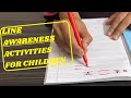 HOW to create Line Awareness while Writing in Children? | School-based Occupational Therapy