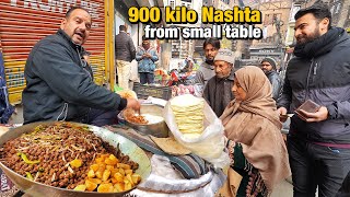 Srinagar में NEXT LEVEL Indian Street Food 😍 मसाला लवश, Makhani Girda, Rockstar Uncle ❤️