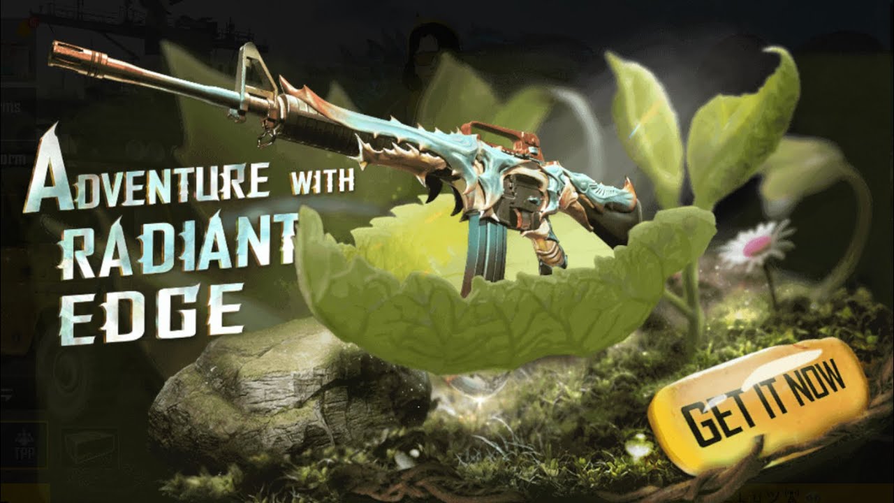 RADIANT EDGE M16A4 CRATE OPENING | FRUIT FIESTA SET | PUBG MOBILE