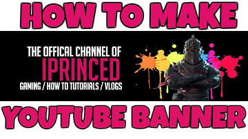 How To Make A YouTube Banner WITHOUT Photoshop! (Pixlr Tutorial) Make A YouTube Banner For FREE 2018
