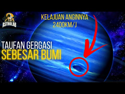 Pusaran Taufan Dahsyat dan Menyeramkan Sistem Solar I 5 fakta menarik Planet Neptune