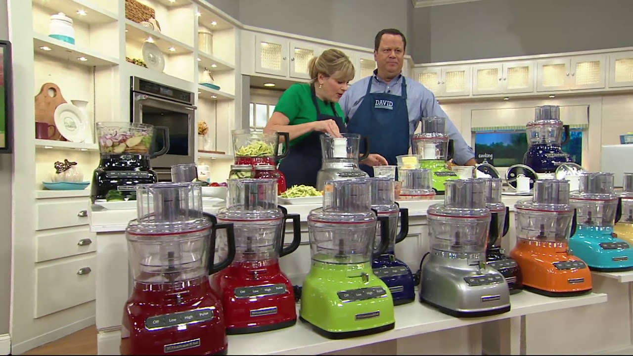 KitchenAid 9-cup ExactSlice Food Processor w/Julienne Disc on QVC