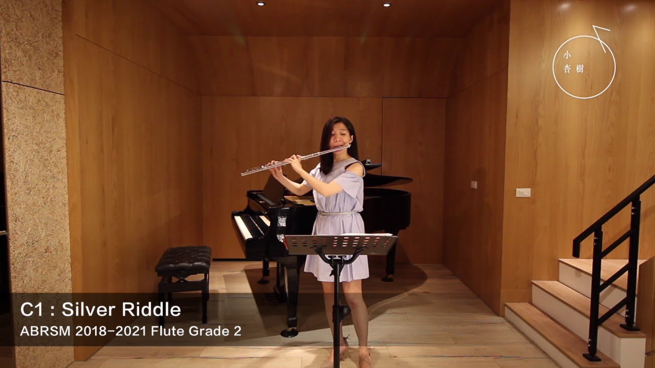 ABRSM GRADE 2 2018-2021 Flute Exam Pieces C1 : Silver Riddle - YouTube