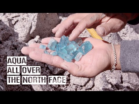 Aquamarine pockets all over the north face of Mt. Antero, Colorado  |  Mt. Antero Treasures S3:E1