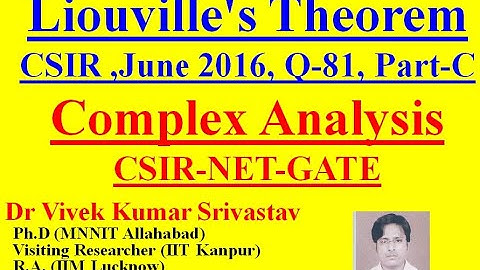 Complex Analysis, Liouville