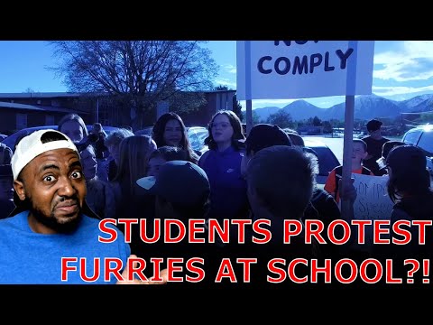 OUTRAGED Middle School Students STAGE WALKOUT PROTEST Over 'Furries' Attacking Them At School!
