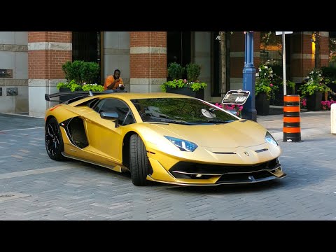 Gintani Lamborghini Aventador SVJ Causing Chaos in Downtown Toronto