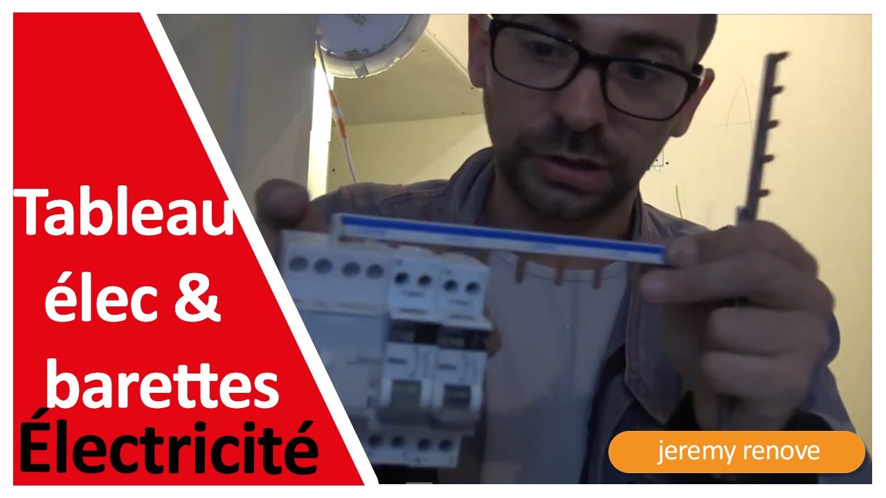 barrettes de disjoncteurs et tableau électrique YouTube