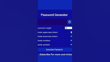 🔥🔥 Password Generator | HTML CSS JS #coding #html #css #js #codewithharry #programming #code