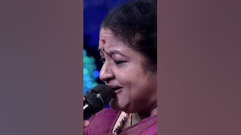 Super singer junior Tanvi papa with K.S Chitra Amma