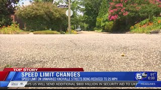 Residents hope new speed limit on Knoxville neighborhood roads enforced