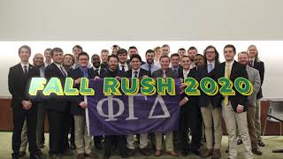 FIJI Fall Rush 2020 UAB