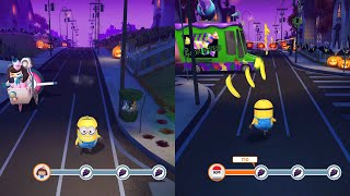 Despicable Me: Minion Rush - Meena Boss Level vs Halloween Residential Area