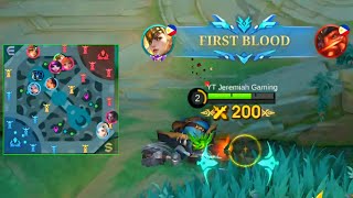 FREYA EXP TUTORIAL TO KILL JUNGLE IN EARLY GAME FOR EASY WIN!!! - ( TRY THIS ROTATION) MLBB
