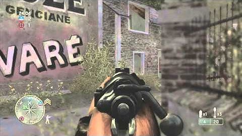 Call of Duty 3 - Dicken/CL0NE/N0 Scope - Les Ormes CTF Part 3