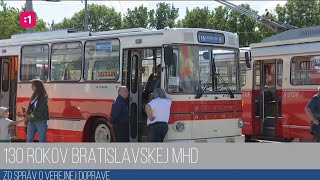 130 rokov bratislavskej MHD 6.9.2025