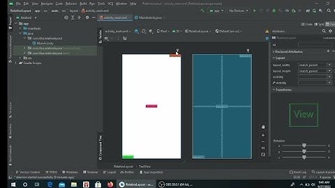 Cara Membuat Relative Layout dengan Android Studio