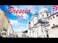 Brescia  italy  walking tour from the castle to the city centre  4k  u.