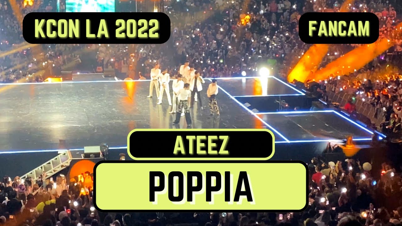 ATEEZ ‘Poppia’ - KCON LA 2022 #ateez #kcon #kconla