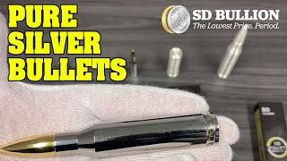 Pure Silver Bullets - Near Perfect Replicas of Popular Ammunition!