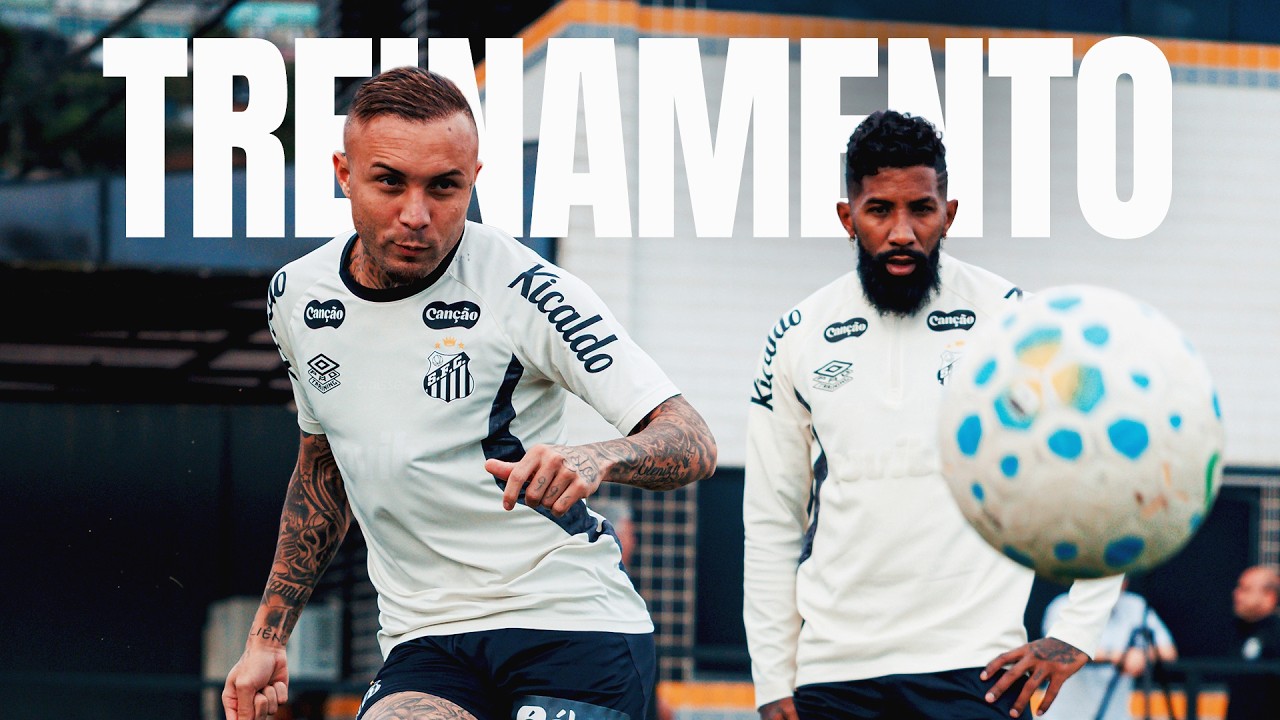 SANTOS FC FINALIZA PREPARAÇÃO PARA DUELO CONTRA O PALMEIRAS
