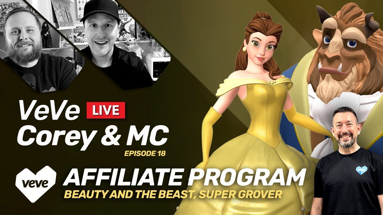 VeVe LIVE Episode 18 - Affiliate Program Launch, Disney's Beauty and The Beast and more!