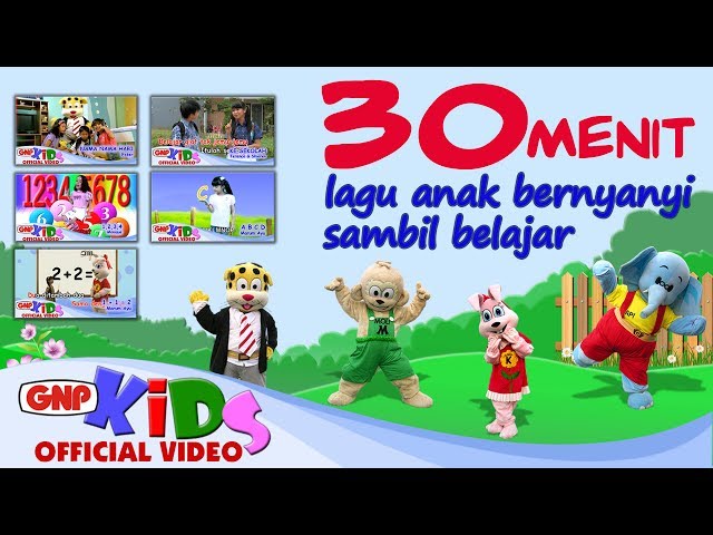 30 Menit Lagu Anak-anak Bernyanyi Sambil Belajar (HD Video) class=