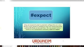 Expect script tutorial for beginners in Urdu Hindi