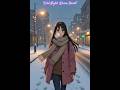 A Quiet Snowy Night ✨ Relaxing Anime Animation#ghibli #winteraesthetic #cozyanimation #animevibes